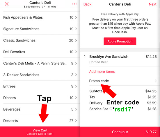 how to get free promo codes for doordash