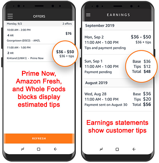 amazon prime now earnings