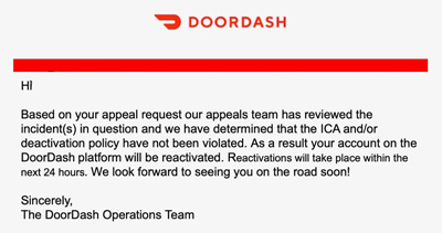 Why Doordash Drivers Get Deactivated And How To Get Reactivated Ridesharing Driver