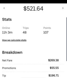 uber eats cycle pay