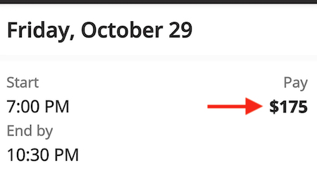 an amazon flex offer that pays 5